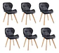 Pack 6 Sillas Mariposa Aviador Acolchada Set Comedor - Miniatura 1
