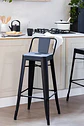 Pack 2 Taburetes Metálicos Tolix 66 Cm Color Negro - Miniatura 3