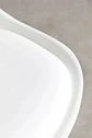 Pack 4 Sillas Tulip Estructura De La Silla Marrón Claro Asiento Blanco Diseño De La Tela Polipropileno - Miniatura 4