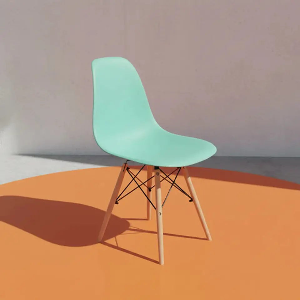 Silla De Comedor Eames Clásica 6