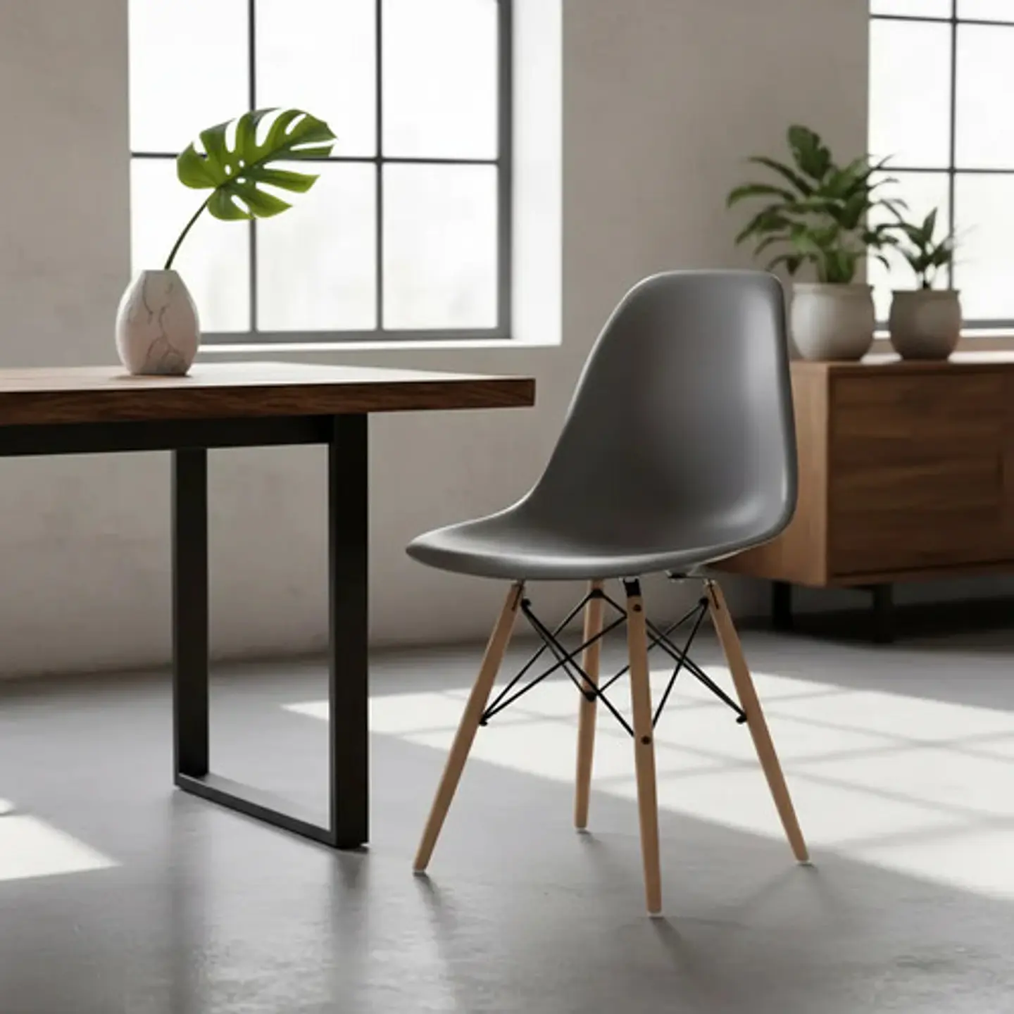Silla De Comedor Eames Clásica 12