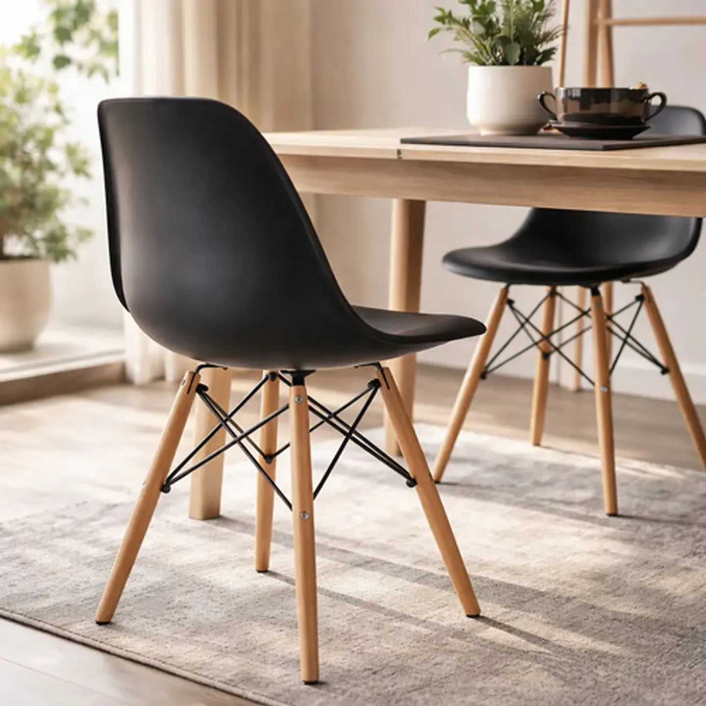 Silla De Comedor Eames Clásica 16