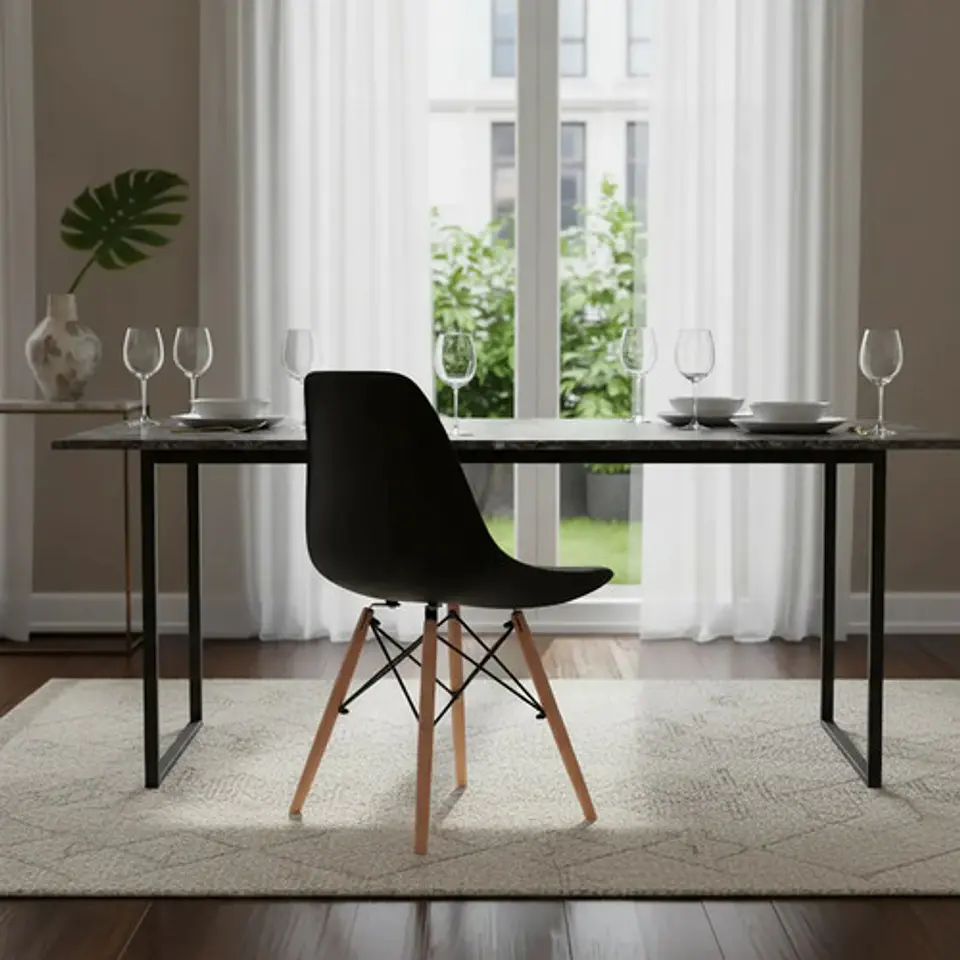 Silla De Comedor Eames Clásica 19