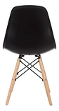 Set De 6 Sillas Negras Charles Eames - Miniatura 3
