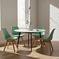 Pack 6 Sillas Tulip / Eames Acolchadas - Miniatura 33
