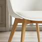 Sillon Butaca Eames Ecocuero Wood Con Cojin - Miniatura 3
