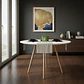 Mesa Redonda Eames 120cm Melamina / Coricori Spa - Miniatura 1