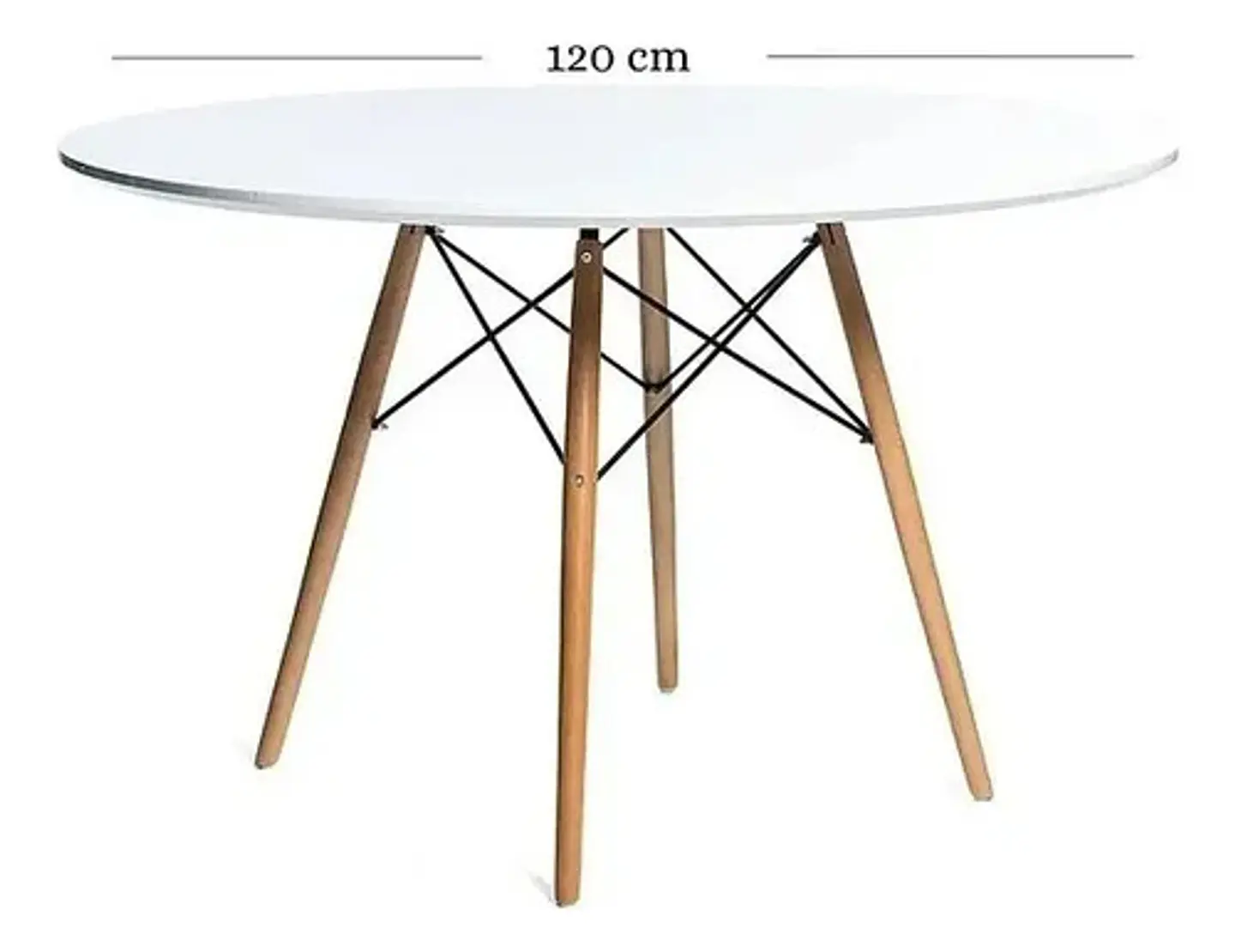Mesa Redonda Eames 120cm Melamina / Coricori Spa 3
