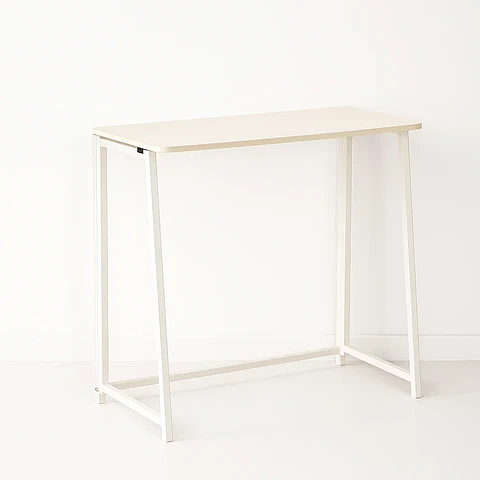 Escritorio Flex Compacto Mdf - Natural Blanca