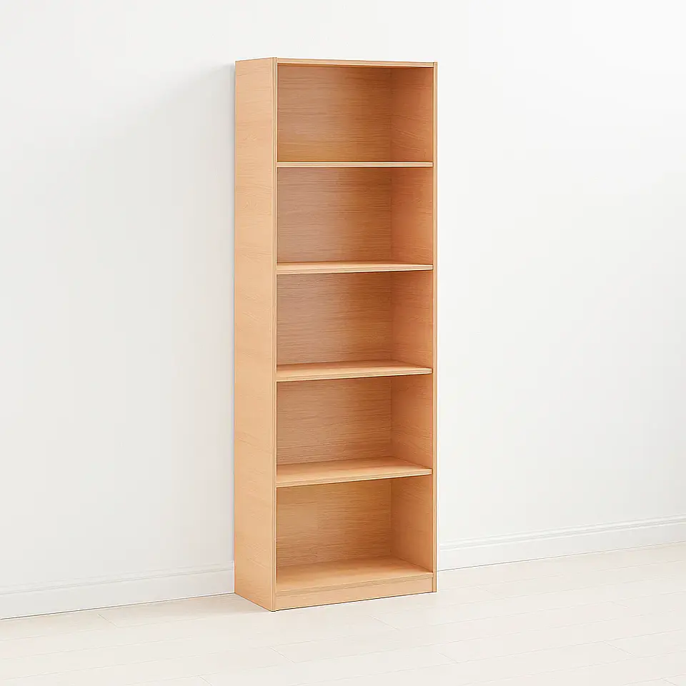 Librero Reka de 5 espacios alto - Madera 1