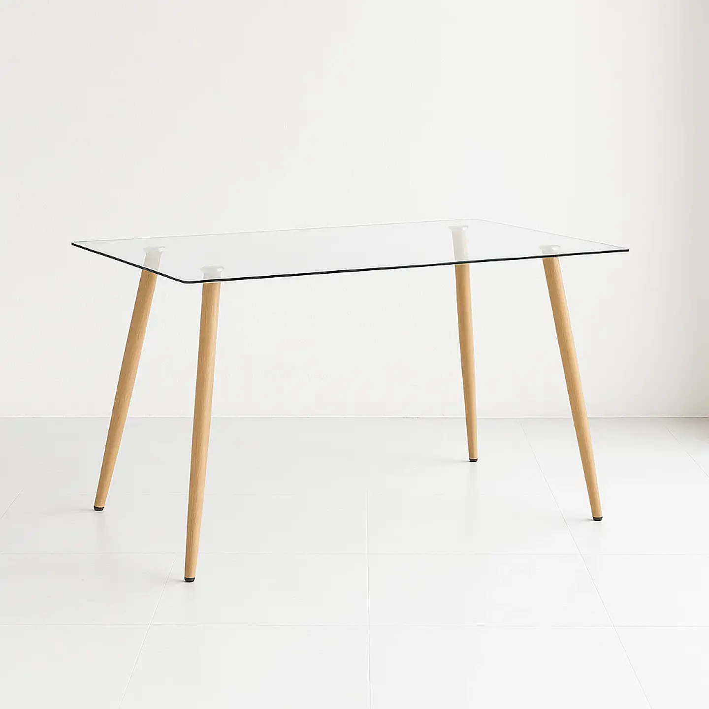 Mesa Rectangular Vidrio 120x80 cm 1