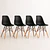 Pack 4 Sillas Eames