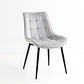 Silla de Comedor Macron Acolchada Terciopelo - Miniatura 1