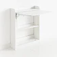 Escritorio Multifuncional Blanco - Compacto con Estanterías 64x20x82 - Miniatura 1