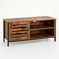 Rack de TV Rustik Madera Oscura Walnut - Miniatura 1