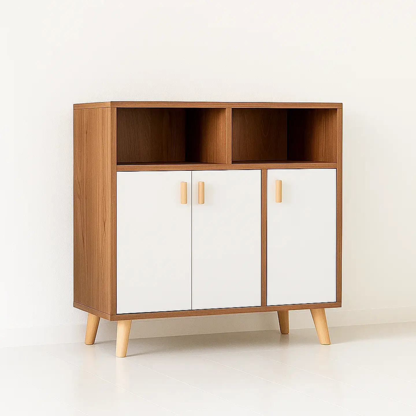Cómoda Zapatero blanca madera MDF 1