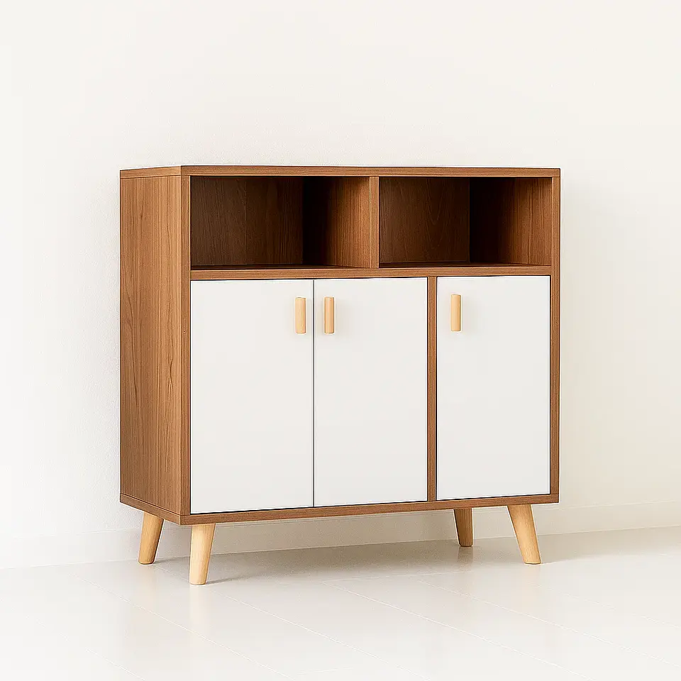 Cómoda Zapatero blanca madera MDF 1