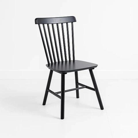 Silla Windsor Madera - Negra
