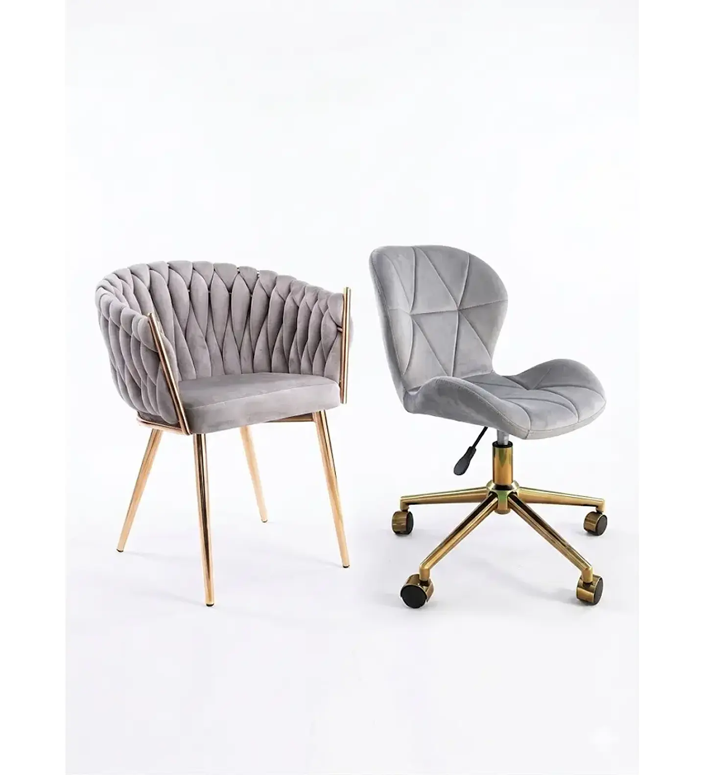 Combo Sitial Queen + Silla Mariposa de Escritorio Velvet 3