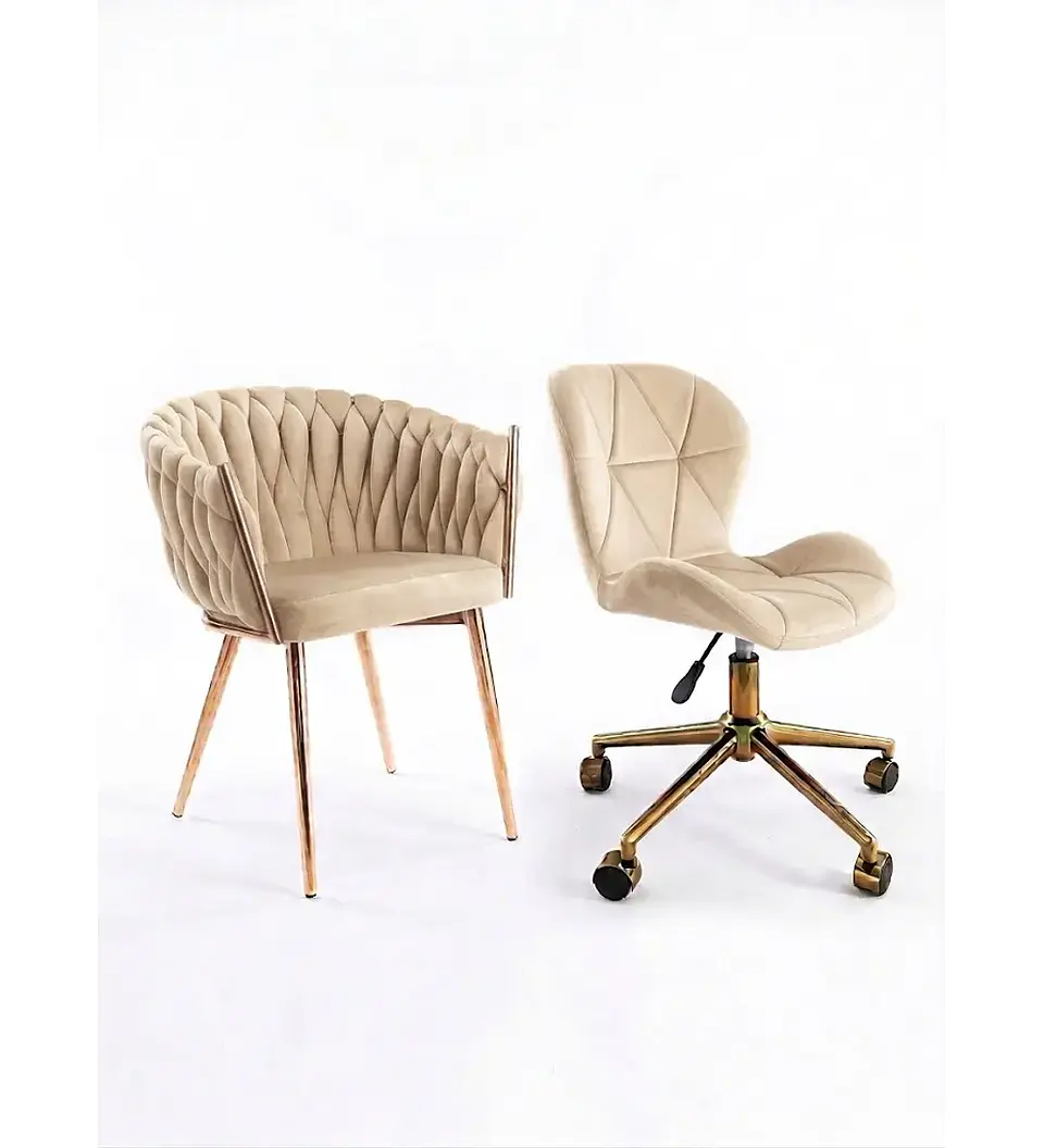 Combo Sitial Queen + Silla Mariposa de Escritorio Velvet 5