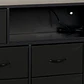 Mueble Organizador LED Xtreme Multimedia con Estación de Carga Integrada - Negro - Miniatura 5