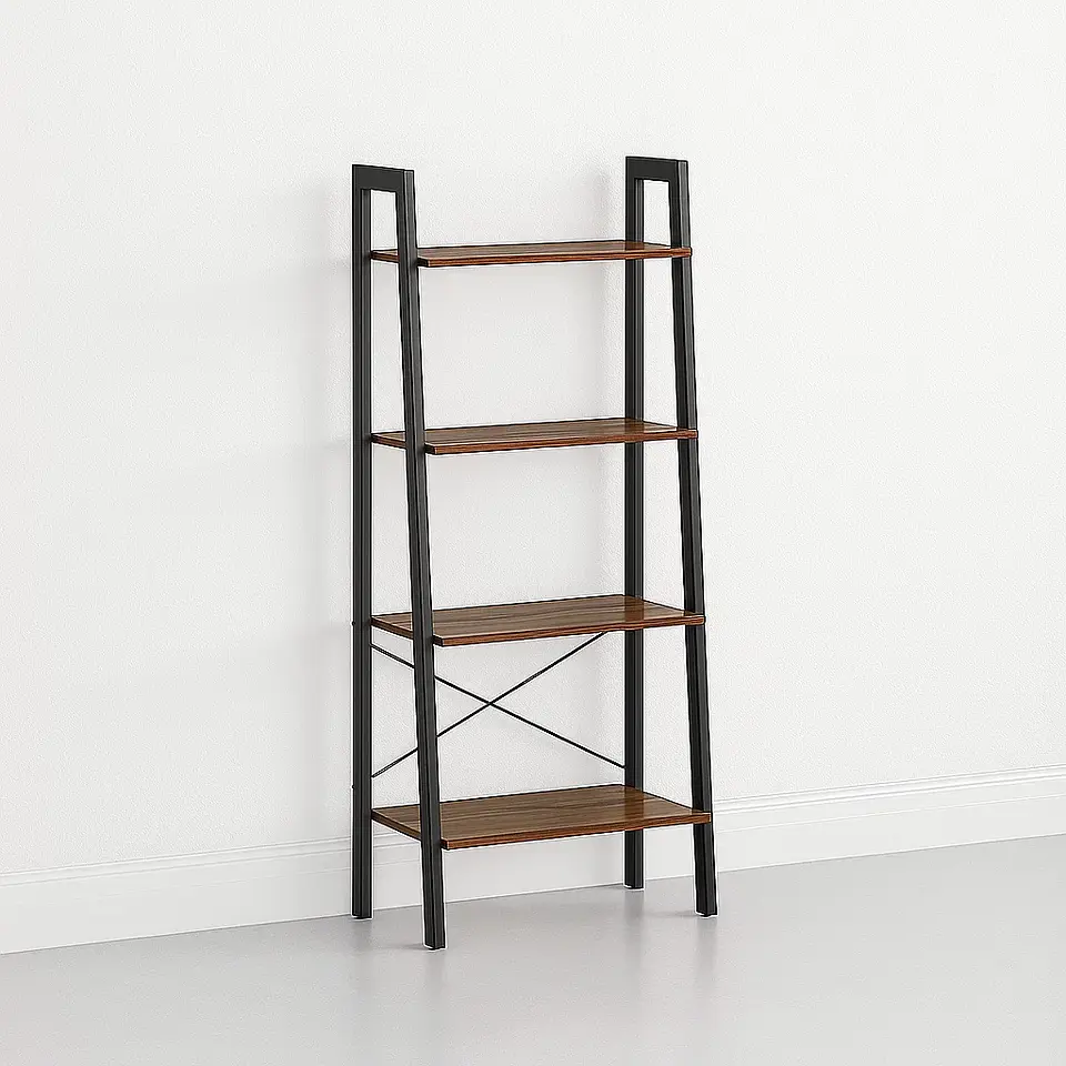 Estantería Industrial Loft Rack 4 Pisos 34,5x56x138.5 5