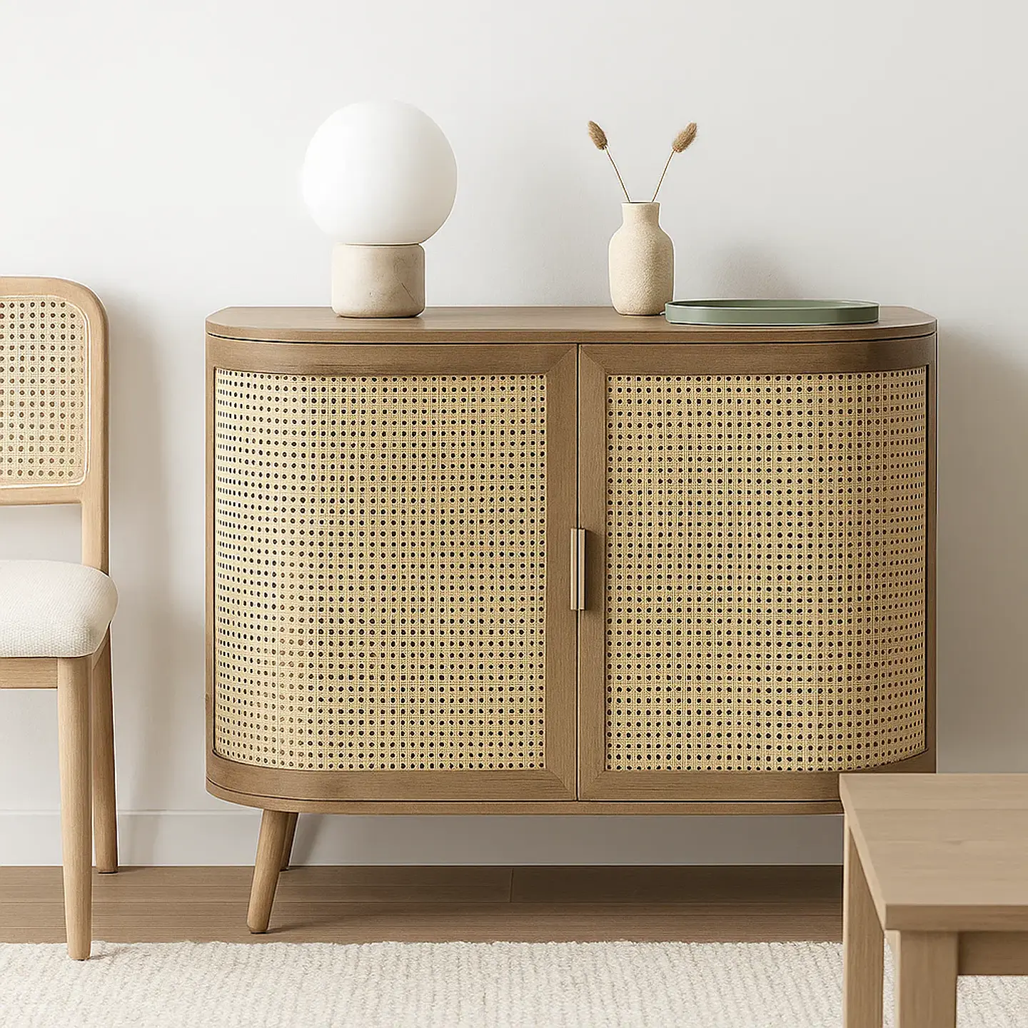 Cómoda Siena Rattan - Natural 1