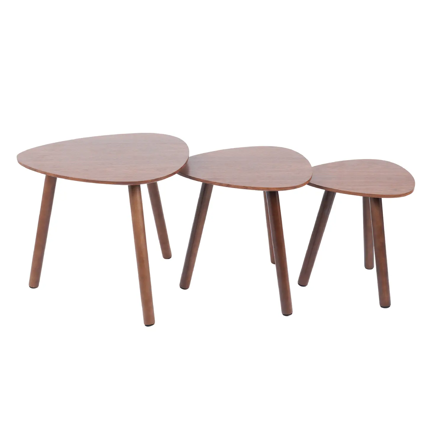 Pack de 3 mesas de centro o laterales madera 3