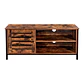 Rack de TV Rustik Madera Oscura Walnut - Miniatura 2
