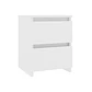Velador Cajon Doble Minimal 30x40 - Blanco - Miniatura 7
