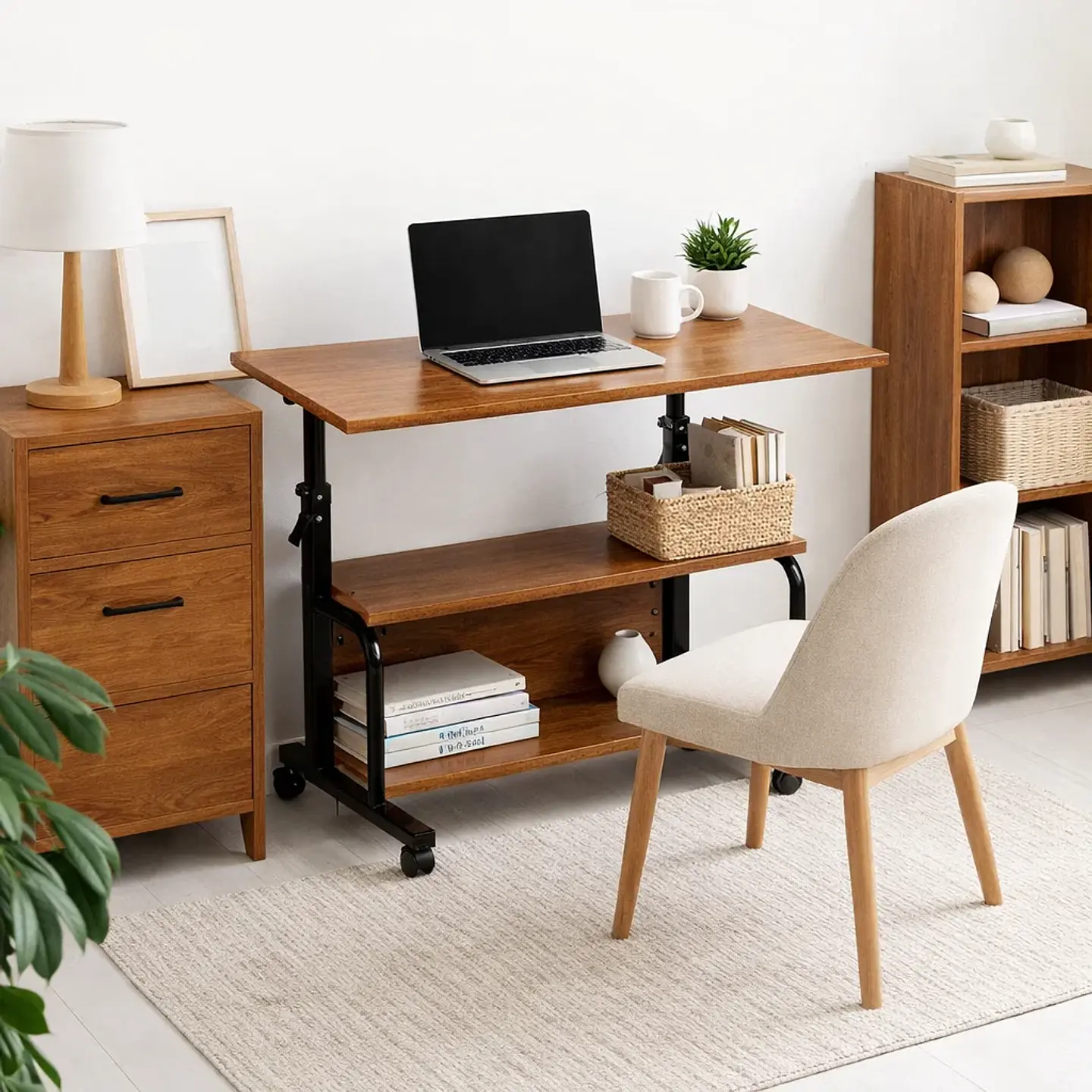 Mesa escritorio ajustable Skipa 87x42x75 3