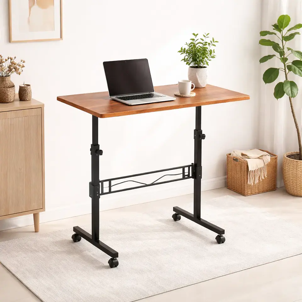 Mesa escritorio ajustable Vinna 80x40x74 5