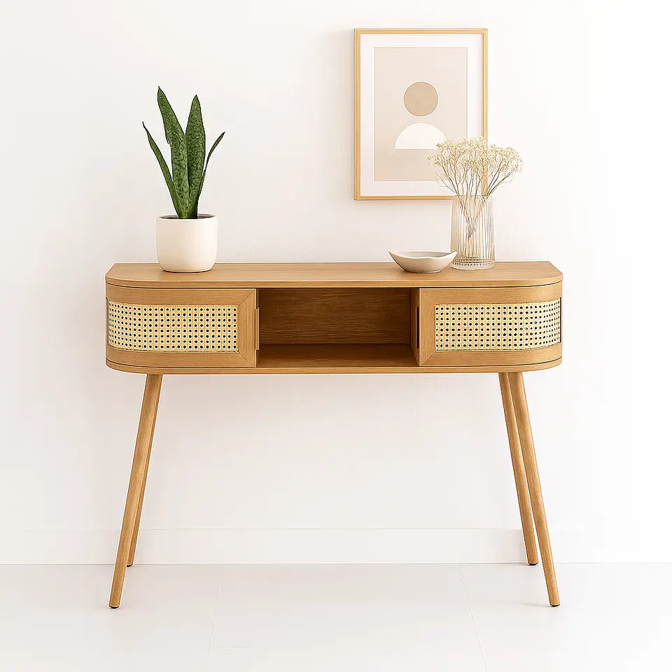 Escritorio Siena Rattan - Natural 4