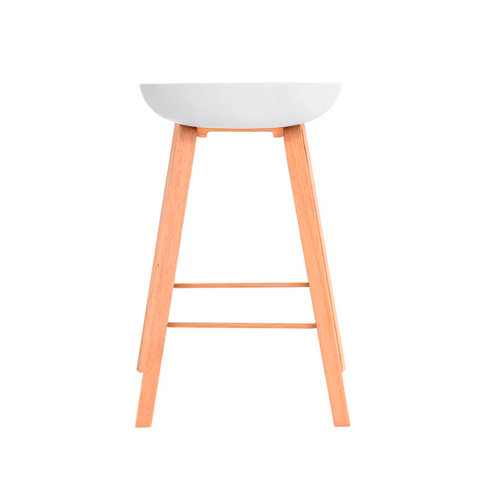Pack de 4 Taburetes Nordic - Blanco 4