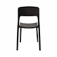 Silla de Comedor o Terraza Alto Tráfico Kentucky - Negra - Miniatura 5