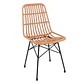 Silla de Comedor Terraza Rattan Grecia Color Madera - Miniatura 5
