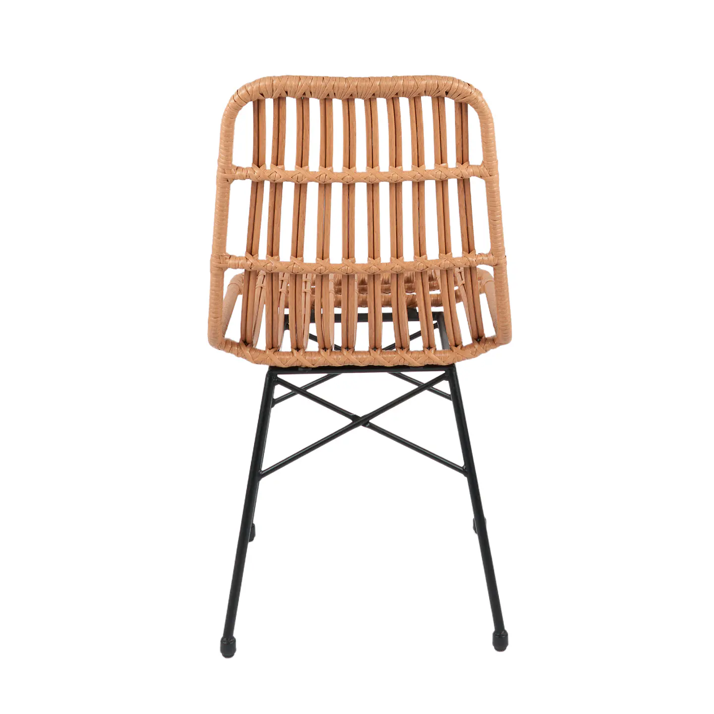 Silla de Comedor Terraza Rattan Grecia Color Madera 7