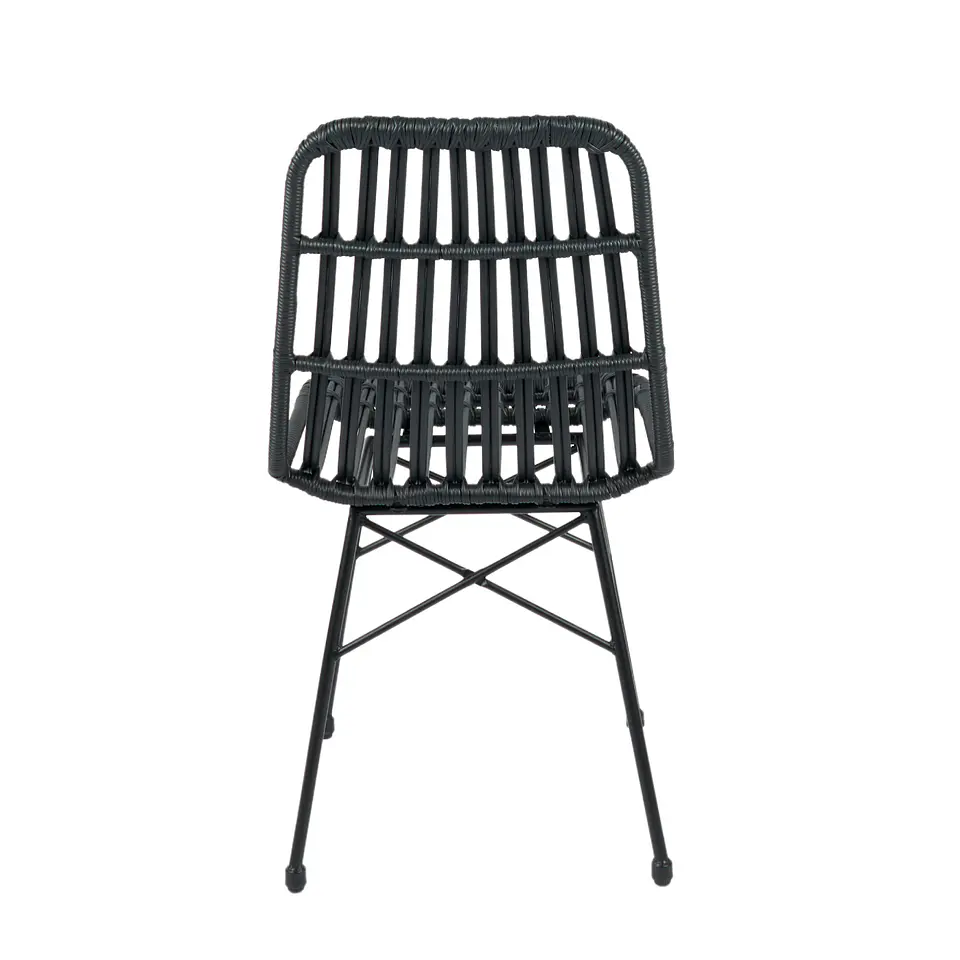 Silla de Comedor Terraza Rattan Grecia Color Madera 13
