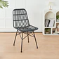 Silla de Comedor Terraza Rattan Grecia Color Madera - Miniatura 15