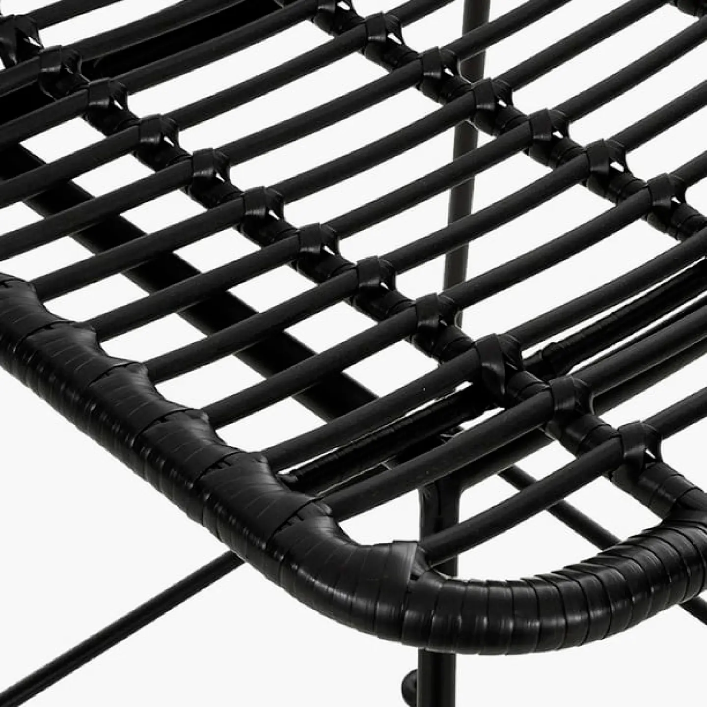 Silla de Comedor Terraza Rattan Grecia Color Madera 16