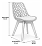 Set 2 Sillas Tulip Mesh - Miniatura 5