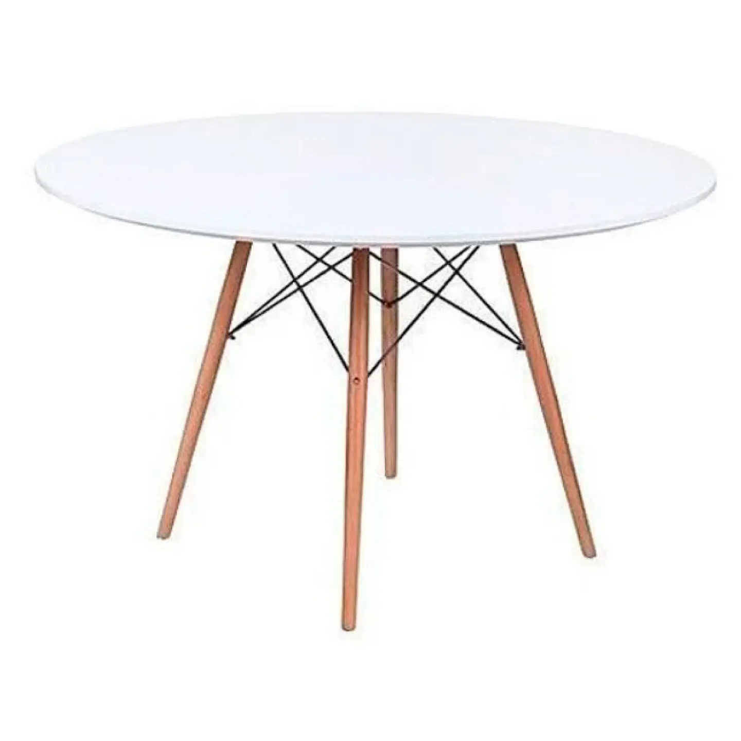 Mesa de Comedor Eames 100cm redonda 4