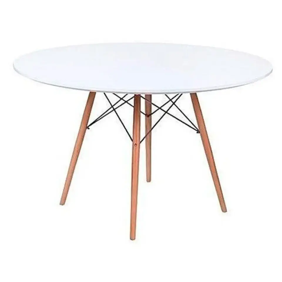 Mesa de Comedor Eames 100cm redonda 4