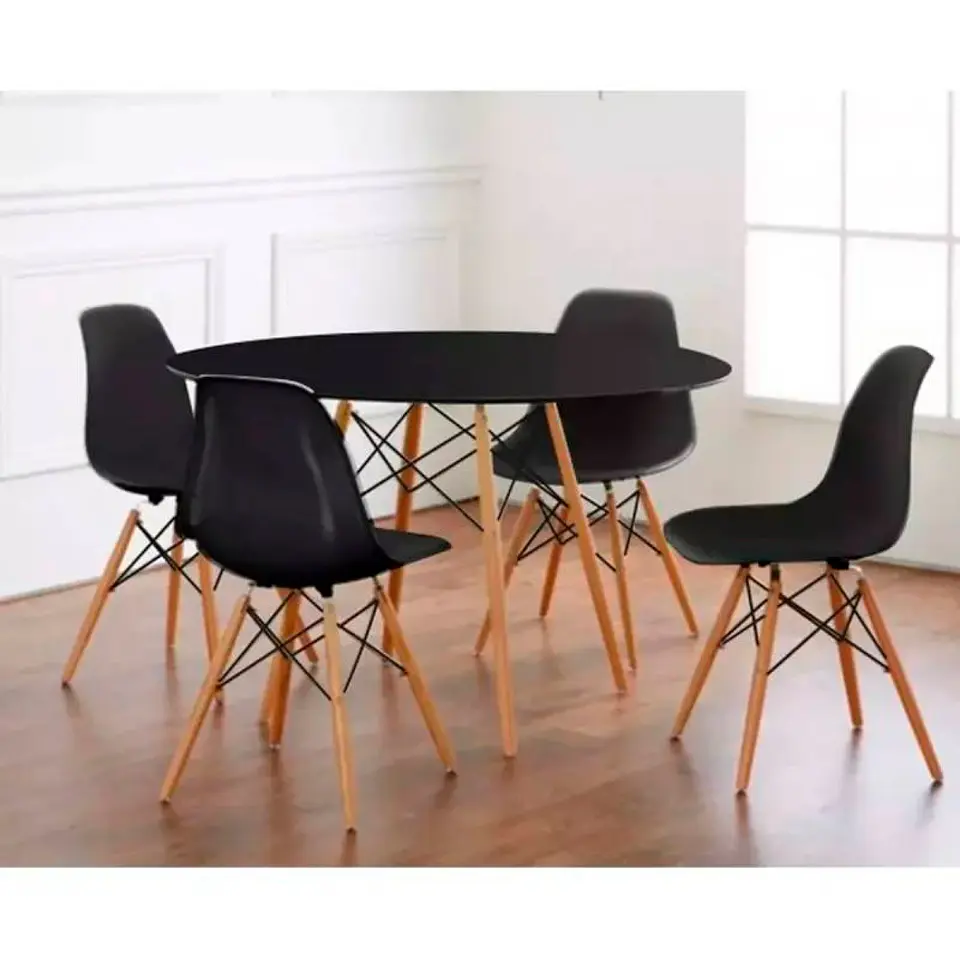 Mesa de Comedor Eames 100cm redonda 6