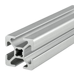 Perfil Estructural Aluminio Tslot 20x20x1000mm (Pack 2 unds) 