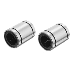 LM20UU Rodamiento cilíndrico ejes  lineales 20mm (Pack 2 Unds)