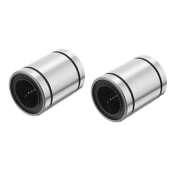 LM20UU Rodamiento cilíndrico ejes  lineales 20mm (Pack 2 Unds) 1