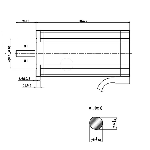 Kit Motor paso a paso Nema 23 - 2 Nm + Driver 3