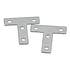 Placa Unión Tipo T Para Perfil Tslot 20X20 (pack 2 und)