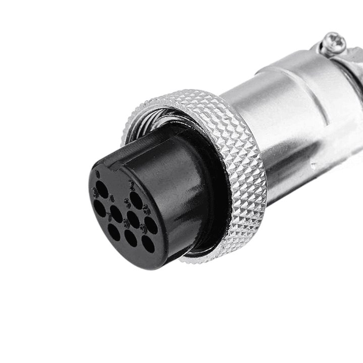 Conector para cable Hembra 9 Pines GX20-9A 1